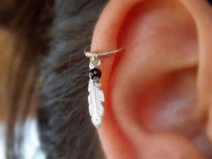 hoop earring for helix piercing