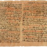 papyrus scroll on wedding band