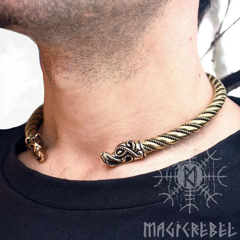 torc necklace male