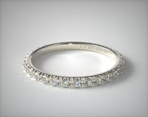 white gold eternity ring