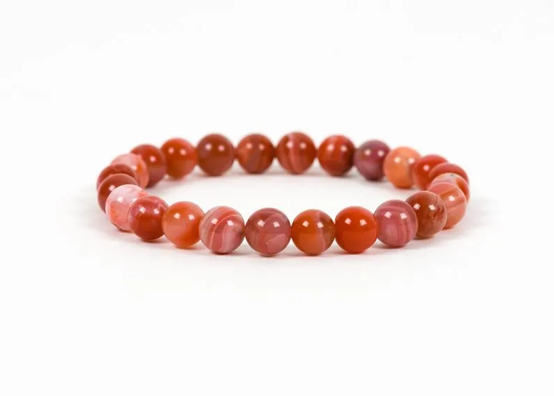 agate bead bracelet