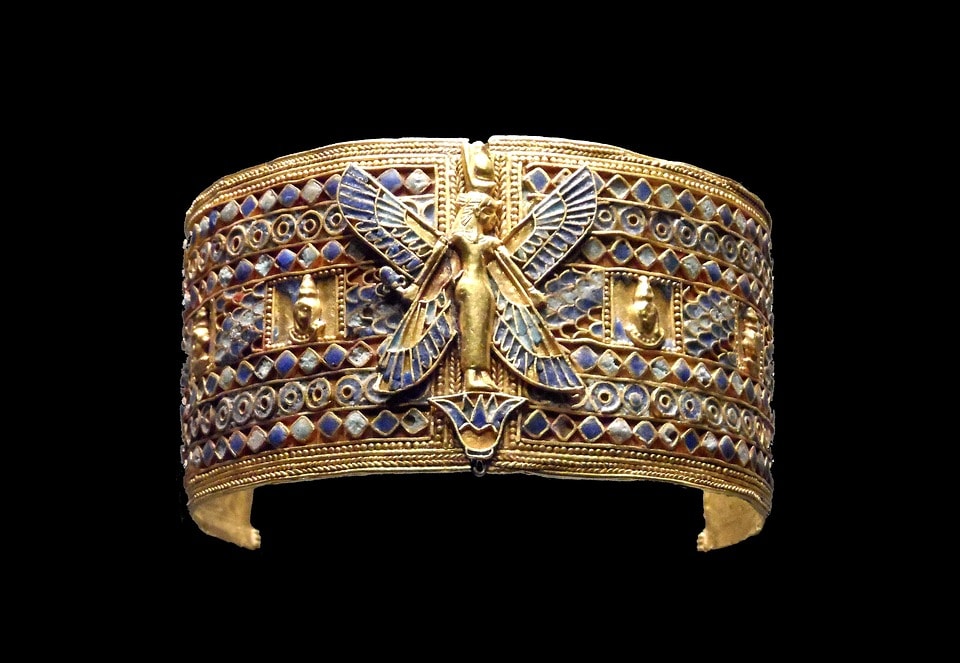 Ancient Egyptian cuff bracelet