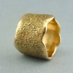 Beautiful bronze ring