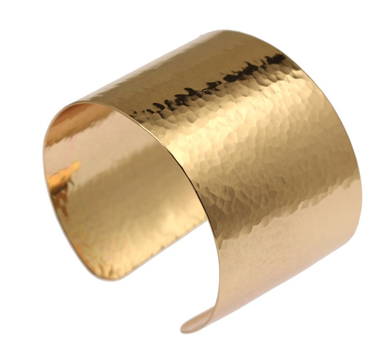 Bronze statement cuff