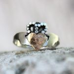 simple rustic claddagh ring