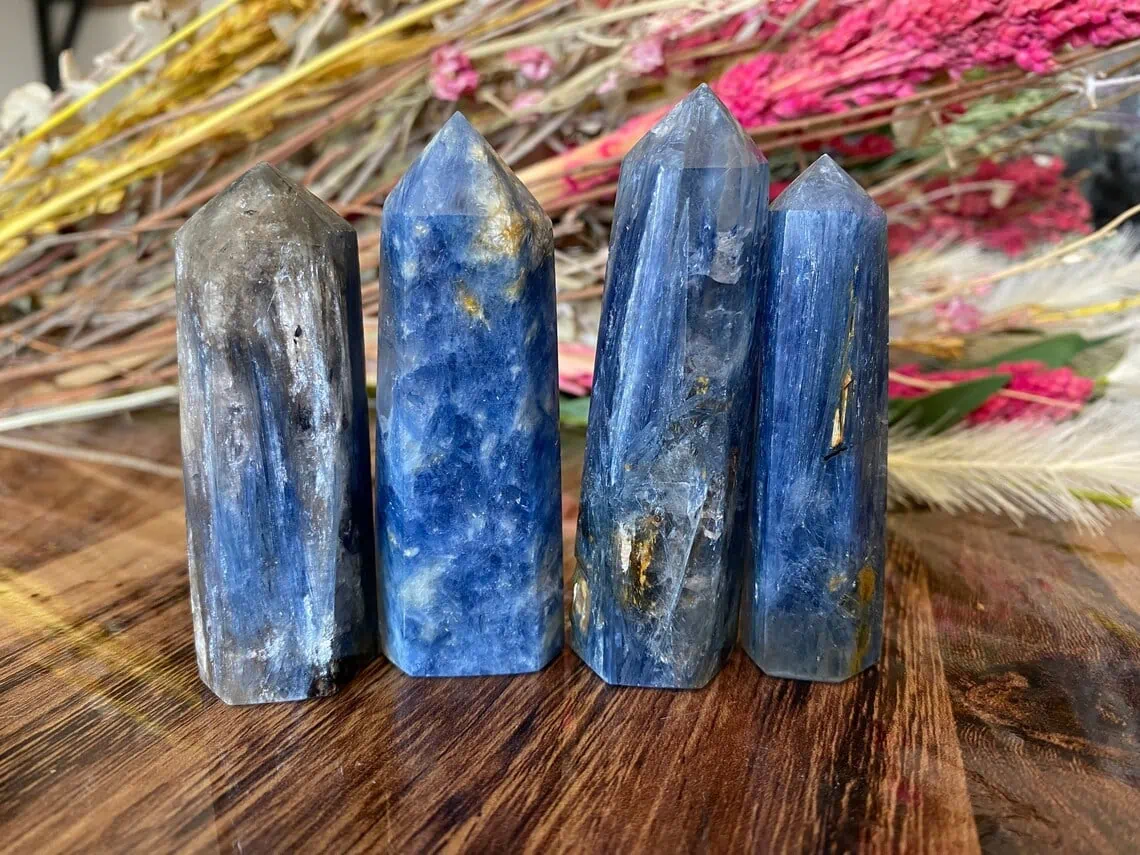 Blue Kyanite Tower Point