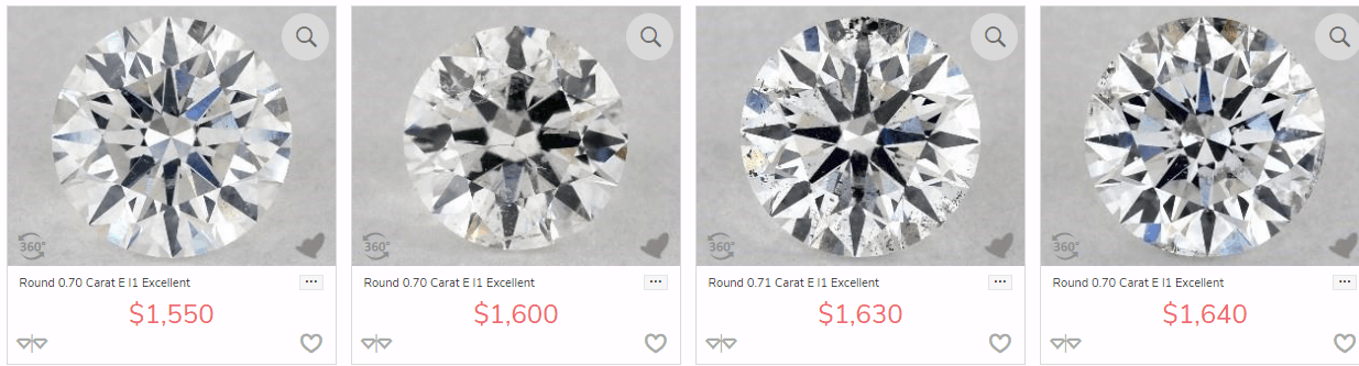 I1 diamonds price