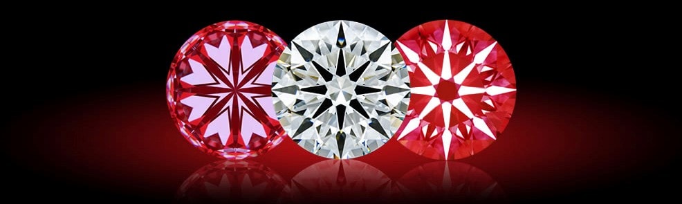 A CUT ABOVE Round shape diamond from White Flash