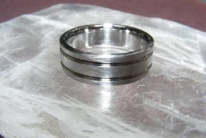 Cobalt chrome with design ring