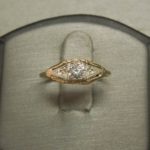 I2 clarity vintage diamond ring