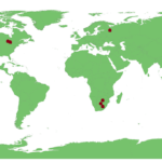 Places where where platinum is found on the map