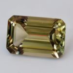 Zultanite gemstone emerald cut