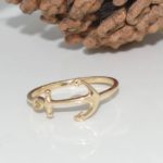 Gold anchor ring