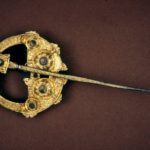 Ancient Celtic brooch from British Museum