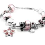 charm bracelet with beads