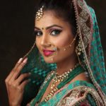 Girl wearing Indian Jewelry