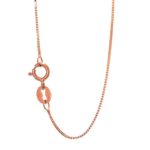 spring ring clasp necklace