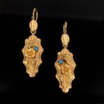 Turquoise vintage earrings