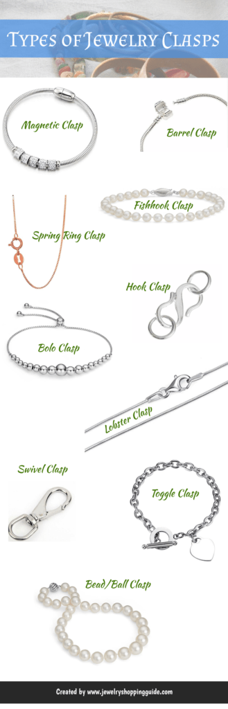 Types of Jewelry Clasps with Pictures | Jewelry Guide