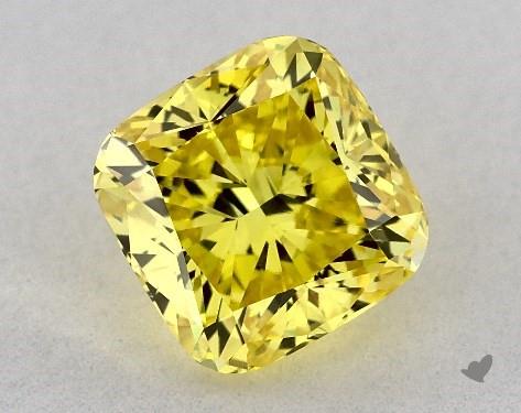 Yellow lab created diamond