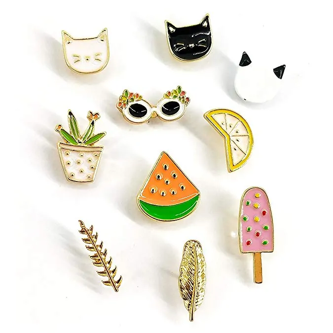 Enamel lapel pins