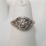 1920s vintage filigree ring