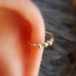 Pretty hoop auricle Piercing Jewelry