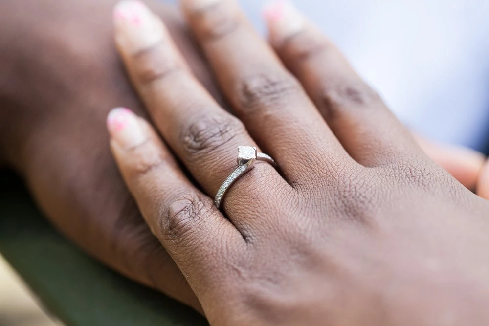 Dainty Engagement Ring