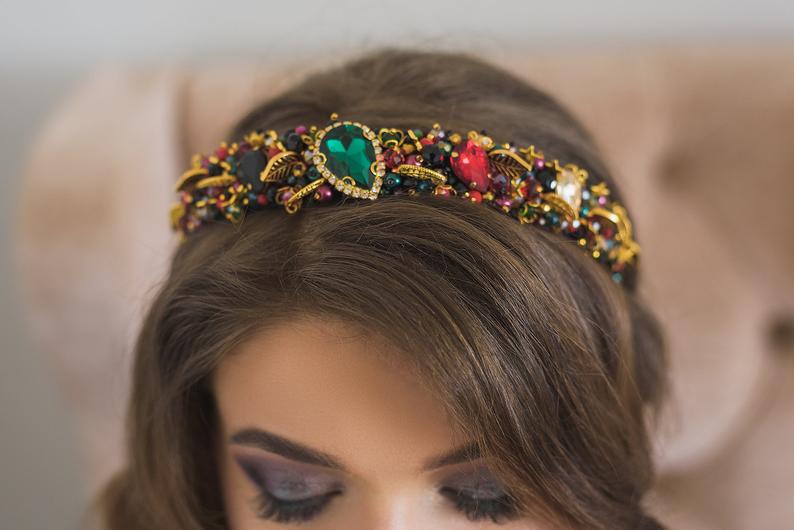 Headband embellished