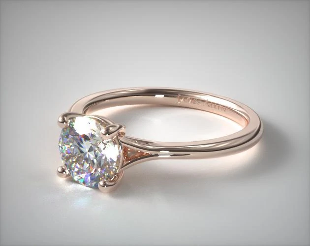 James allen on sale rose gold ring