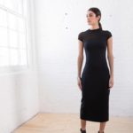 versatile fitted black dress