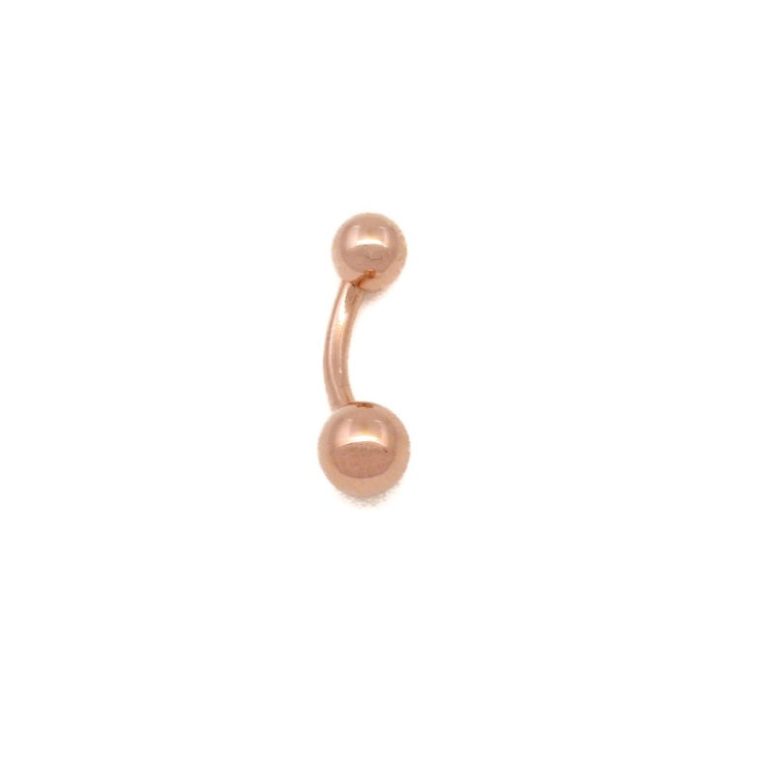 Bridge Piercing Straight Or Curved Barbell