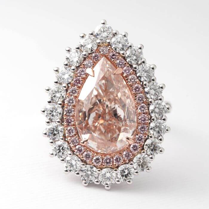 Catawik pink diamond ring