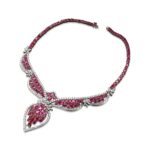Ruby necklace Catawiki