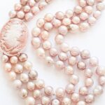 Pearl and Cameo Necklace