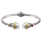 Greek-Inspired Pearl Bracelet