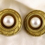 Etruscan Pearl Earrings