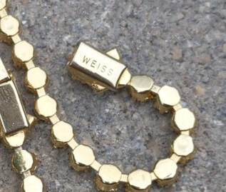 Weiss jewelry hallmark