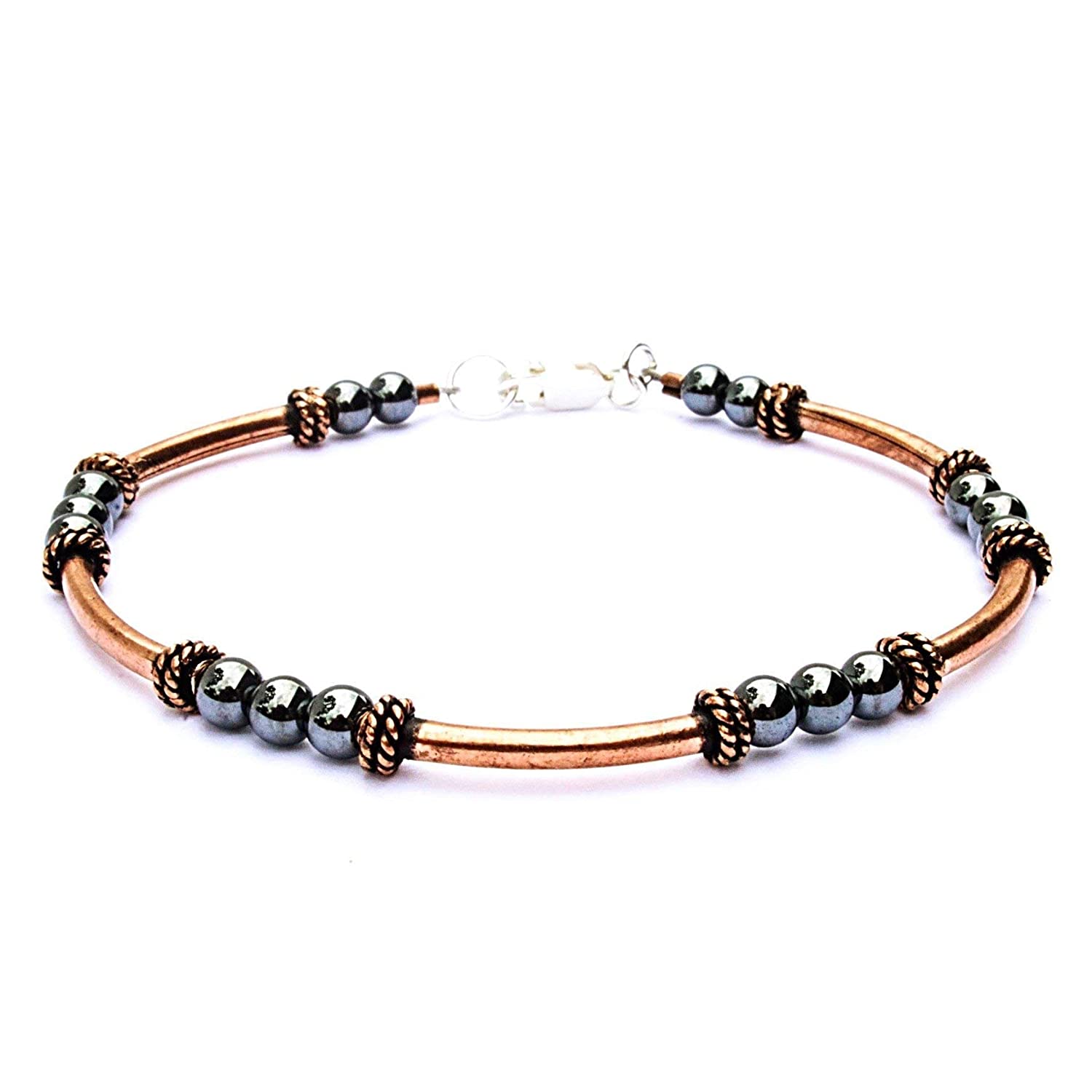 Hematite copper bracelet