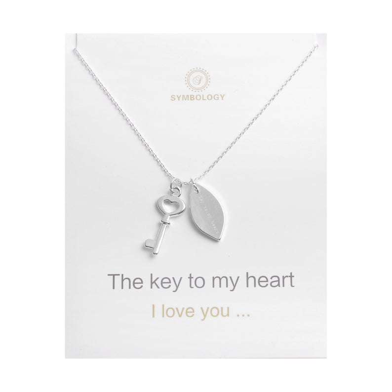 Key to my heart pendant