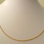 Metal chain necklace