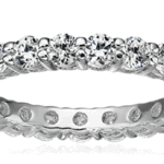 Sterling silver eternity ring