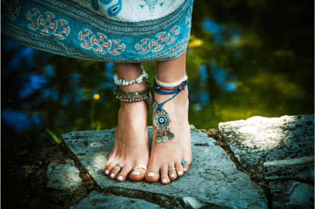 Trendy sales ankle bracelets