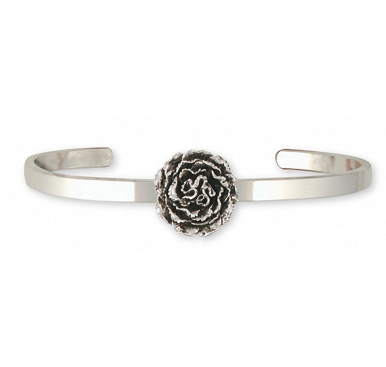 Carnation cuff bracelet