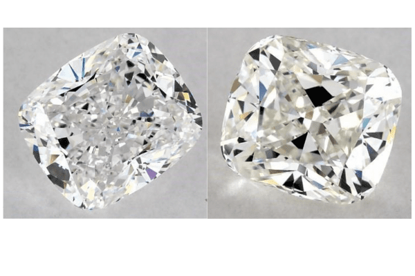 Crushed ice vs chunky cushion diamonds