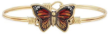 Monarch butterfly bangle