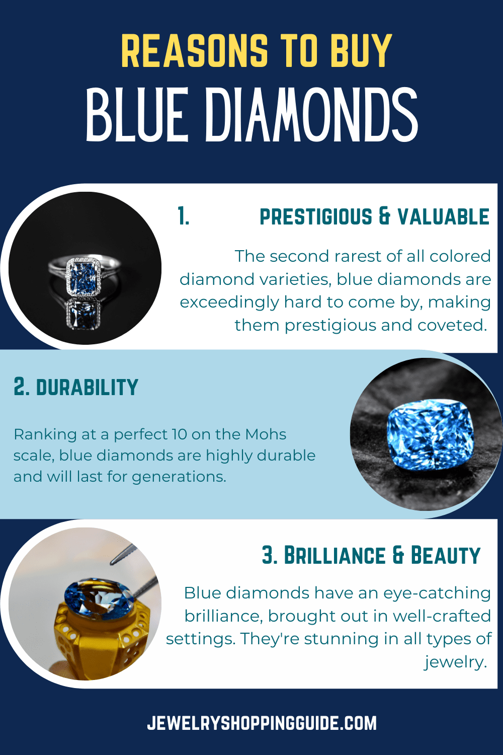 Reasons to buy blue diamonds