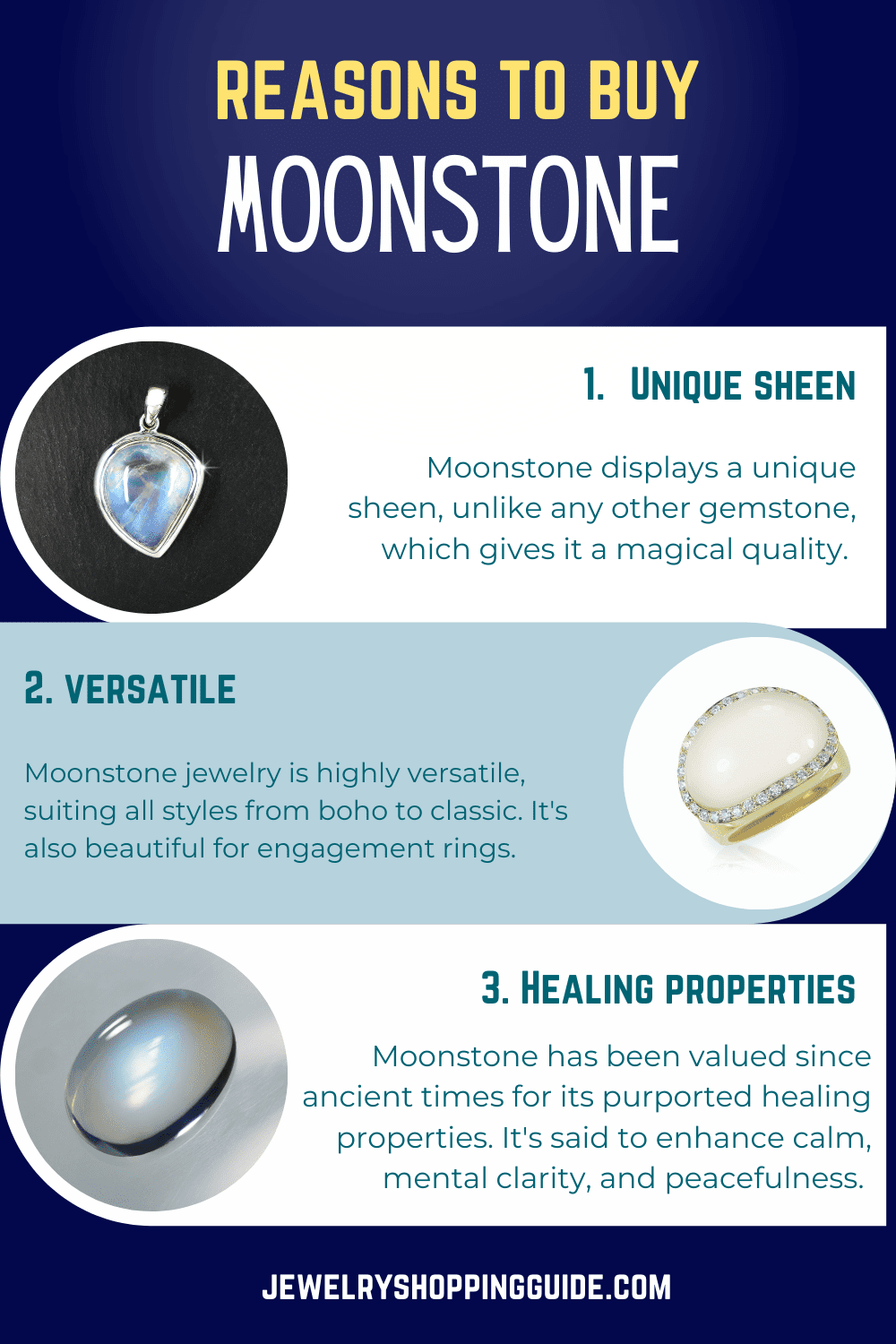 Reasons to buy moonstone