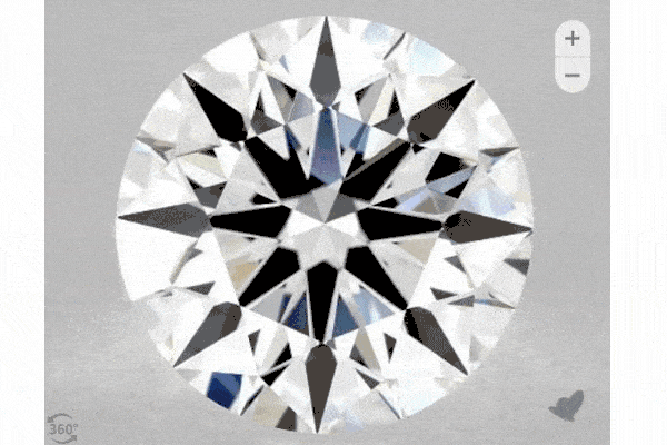 Round diamonds angles