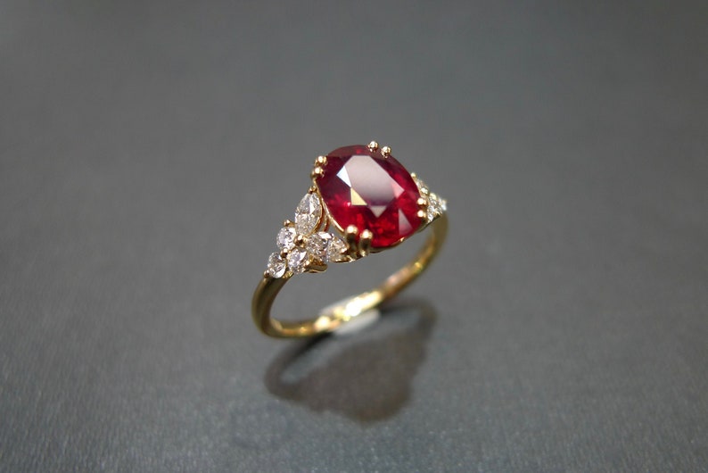 Red ruby ring